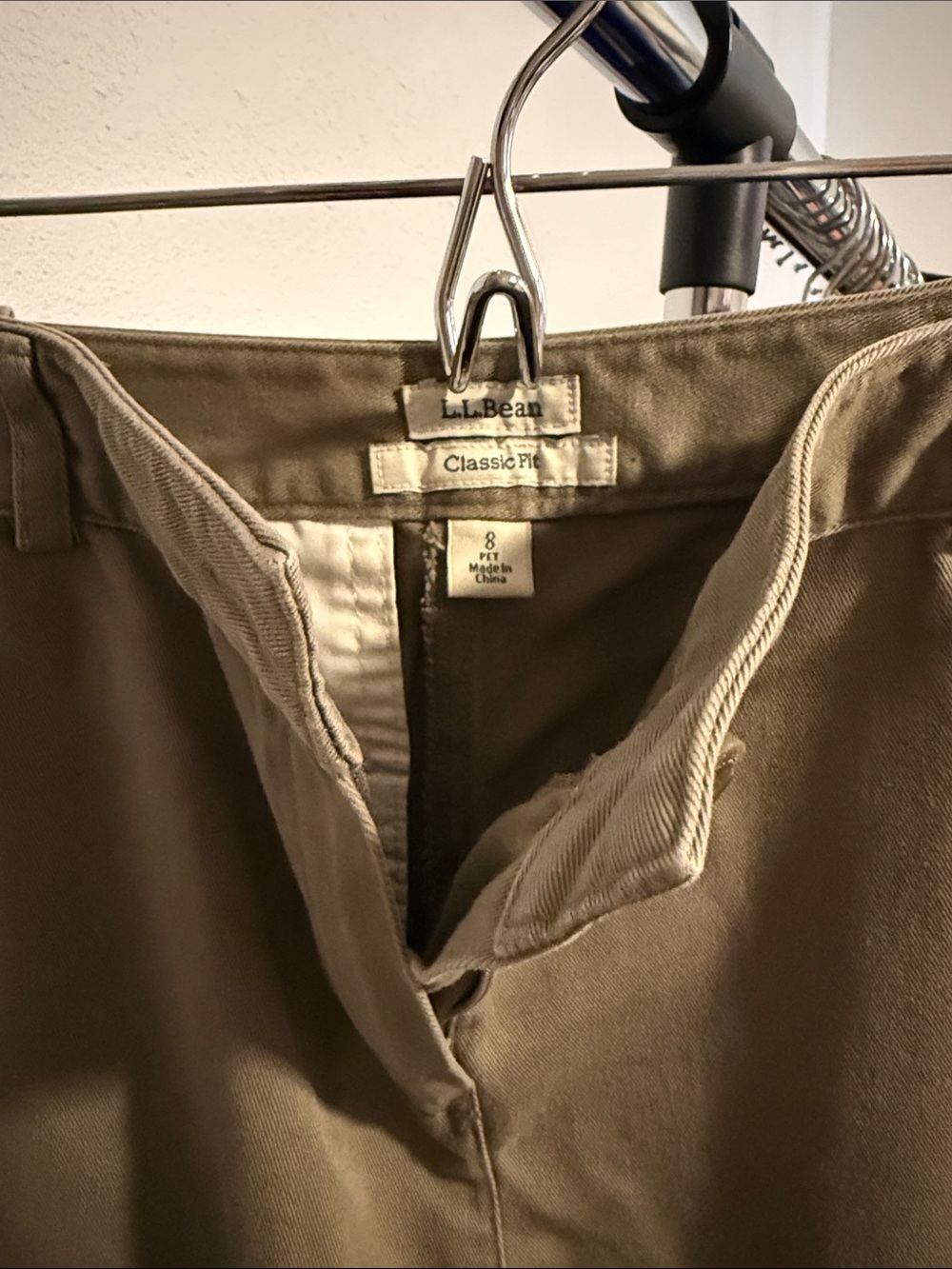 L.L Bean Classic Fit Straight Leg Pants - Picture 4 of 6